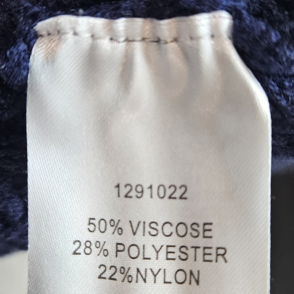 Joie Navy and White Buttoned Knit Nautical Sweater Vest NEW Womens - Picture 5 of 7